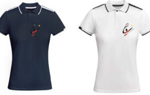 Polo polyester femme