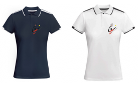 Polo polyester femme